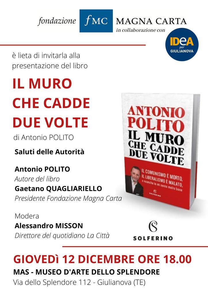 Presentazione del libro di Antonio Polito, Giulianova (TE) Presentazione del libro di Antonio Polito, Giulianova (TE)