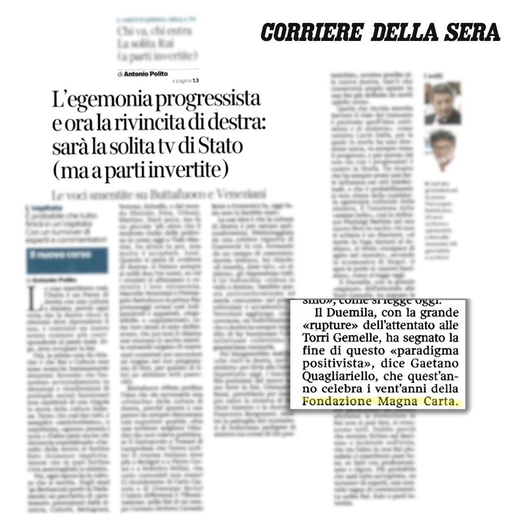 corriere della sera fondazione magna carta gaetano quagliariello corriere della sera fondazione magna carta gaetano quagliariello
